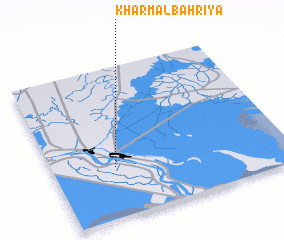 3d view of Kharm al Baḩrīya