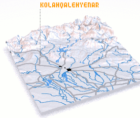 3d view of Kolāh Qal‘eh-ye Nar