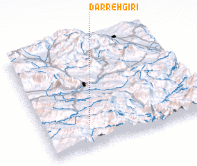 3d view of Darreh Gīrī