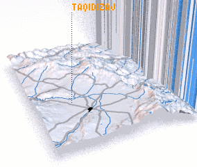 3d view of Taqī Dīzaj