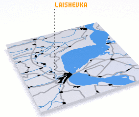 3d view of Laishevka