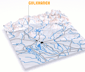 3d view of Gol Khāneh