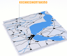 3d view of Koshki-Shemyakino