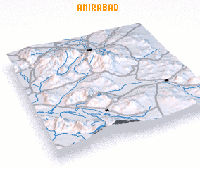 3d view of Amīrābād