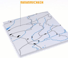 3d view of Manan-Muchash