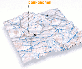 3d view of Raḩmānābād