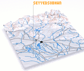 3d view of Seyyed Şobhān