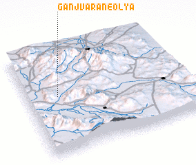 3d view of Ganjvarān-e ‘Olyā