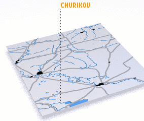 3d view of Churikov