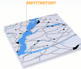 3d view of Novyy Troitskiy