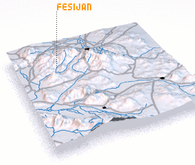 3d view of Fesījān