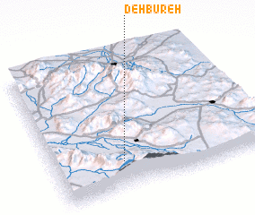 3d view of Deh Būreh