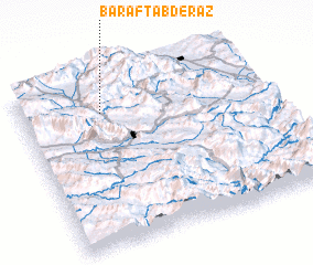 3d view of Barāftāb Derāz