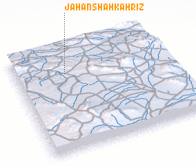 3d view of Jahānshāh Kahrīz