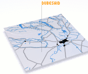 3d view of Dūb-e Sa‘īd