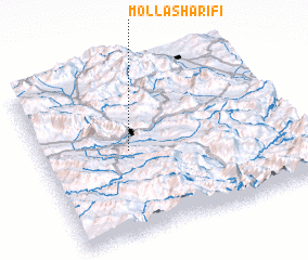 3d view of Mollā Sharīfī