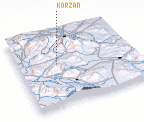 3d view of Korzān