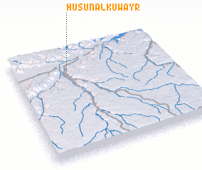 3d view of Ḩuşūn Āl Kuwayr