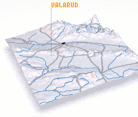 3d view of Vālā Rūd