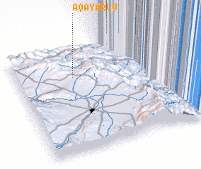 3d view of Āqā Yārlū