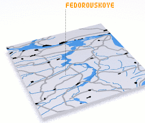 3d view of Fëdorovskoye