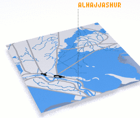 3d view of Al Ḩājj Ashūr