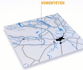 3d view of Kūheh-ye Yek