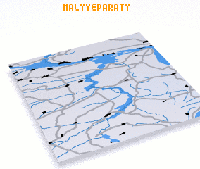 3d view of Malyye Paraty