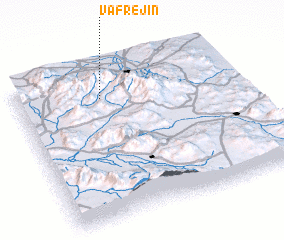 3d view of Vafr-e Jīn