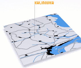 3d view of Kalinovka