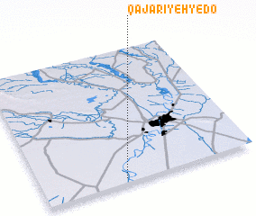 3d view of Qajarīyeh-ye Do