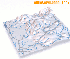 3d view of Ambalavelona Ambany