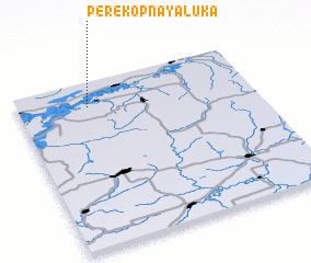 3d view of Perekopnaya Luka