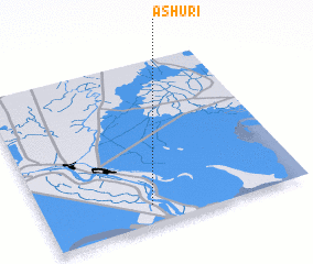 3d view of ‘Āshūrī