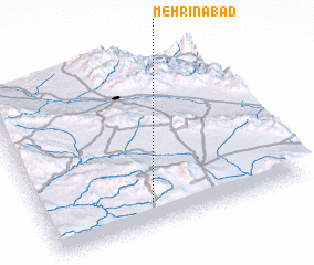 3d view of Mehrīnābād