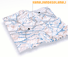 3d view of Kamālvand-e Golām‘alī