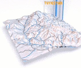 3d view of Ţūyestān