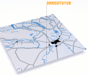 3d view of Ommeh Ţoyūr