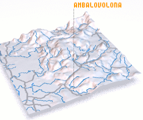 3d view of Ambalovolona