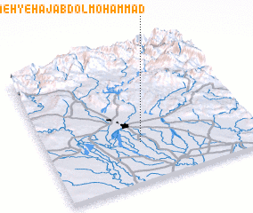 3d view of Boneh-ye Ḩāj ‘Abd ol Moḩammad