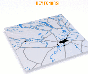 3d view of Beyt-e Mansī