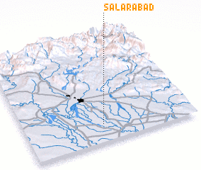 3d view of Sālārābād