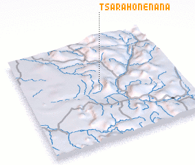 3d view of Tsarahonenana