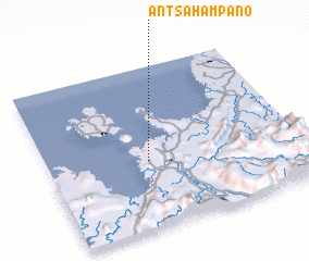 3d view of Antsahampano