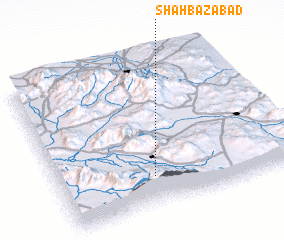 3d view of Shahbāzābād