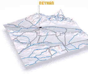 3d view of Reyḩān