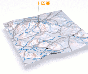 3d view of Ḩeşar