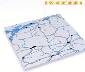 3d view of Rimsko-Korsakovka