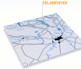 3d view of Soljeh-ye Yek