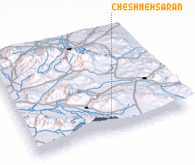 3d view of Cheshmeh Sārān